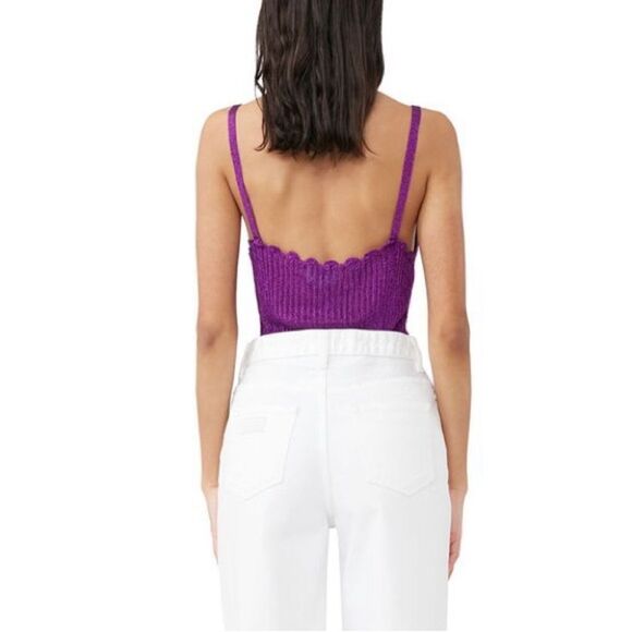 GANNI Metallic Strap Top - Picture 2 of 9